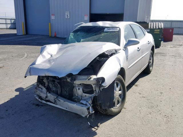 2G4WD582391236480 - 2009 BUICK LACROSSE C SILVER photo 2