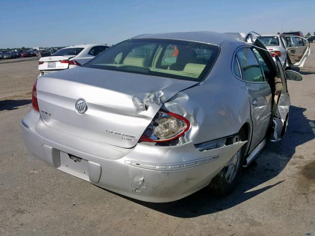 2G4WD582391236480 - 2009 BUICK LACROSSE C SILVER photo 4
