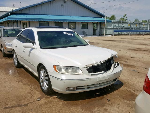 KMHFC46F26A114116 - 2006 HYUNDAI AZERA SE WHITE photo 1