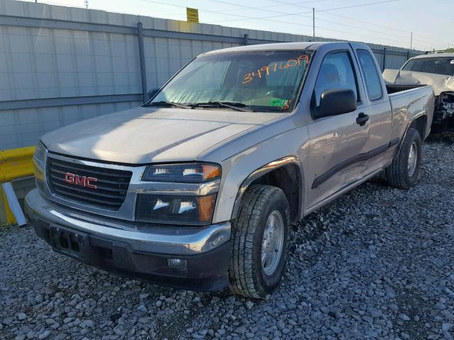 1GTCS19E378190531 - 2007 GMC CANYON GRAY photo 2
