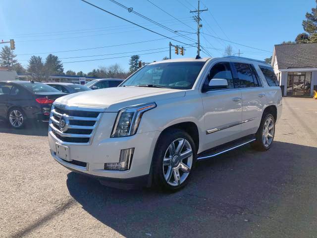 1GYS4BKJ5FR266675 - 2015 CADILLAC ESCALADE L WHITE photo 2