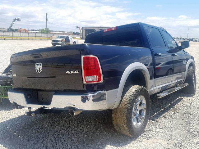 1C6RR7NT2ES141373 - 2014 RAM 1500 LARAM BLUE photo 4