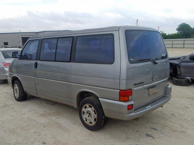 WV2KH2705XH005162 - 1999 VOLKSWAGEN EUROVAN GL SILVER photo 3