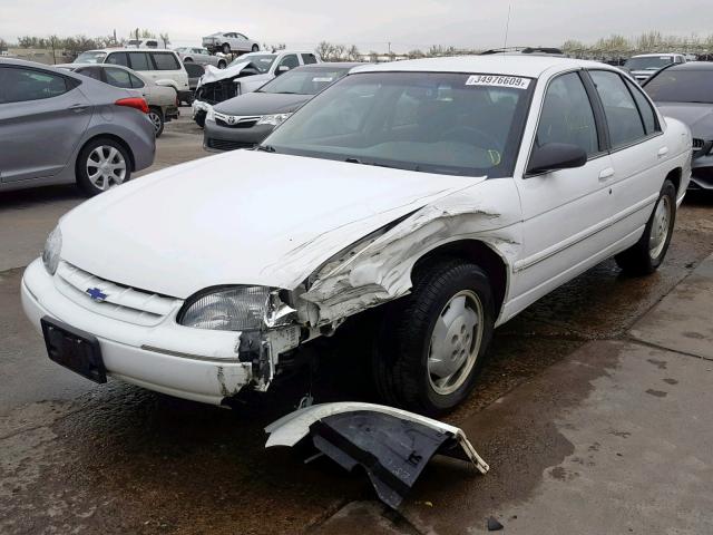 2G1WL52M2V9299463 - 1997 CHEVROLET LUMINA BAS WHITE photo 2