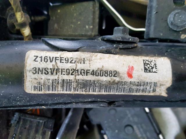 3NSVFE921GF460882 - 2016 POLARIS RZR XP 4 T GRAY photo 10