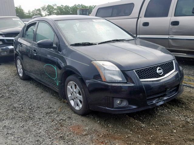 3N1AB6APXCL639493 - 2012 NISSAN SENTRA 2.0 BLACK photo 1