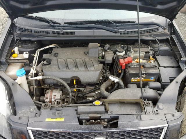 3N1AB6APXCL639493 - 2012 NISSAN SENTRA 2.0 BLACK photo 7