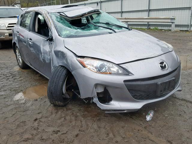 JM1BL1LP7D1822356 - 2013 MAZDA 3 I SILVER photo 1