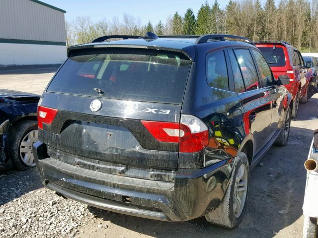 WBXPA93446WD32436 - 2006 BMW X3 3.0I BLACK photo 4