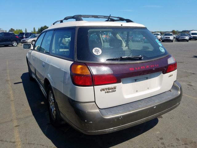 4S3BH806337638758 - 2003 SUBARU LEGACY OUTBACK H6 3.0 LL BEAN  photo 3