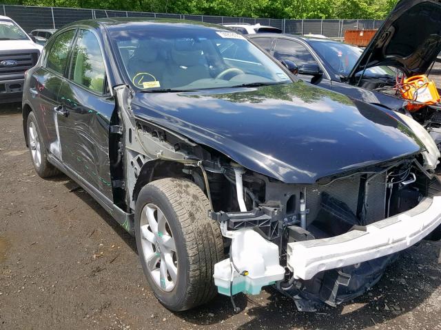 JN1AJ0HP7AM700839 - 2010 INFINITI EX35 BASE BLACK photo 9