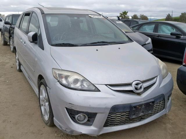 JM1CR29L780325946 - 2008 MAZDA 5 SILVER photo 1