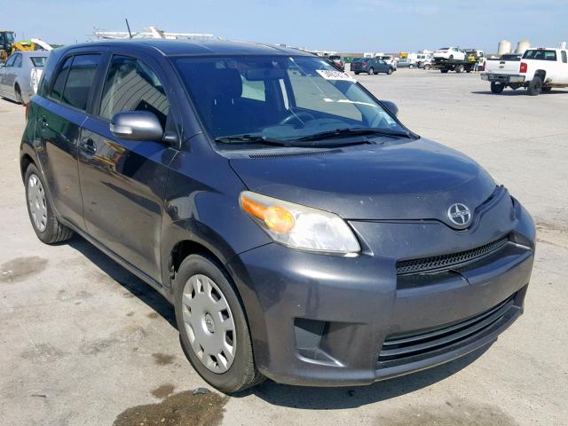 JTKKU4B45A1002948 - 2010 TOYOTA SCION XD GRAY photo 1