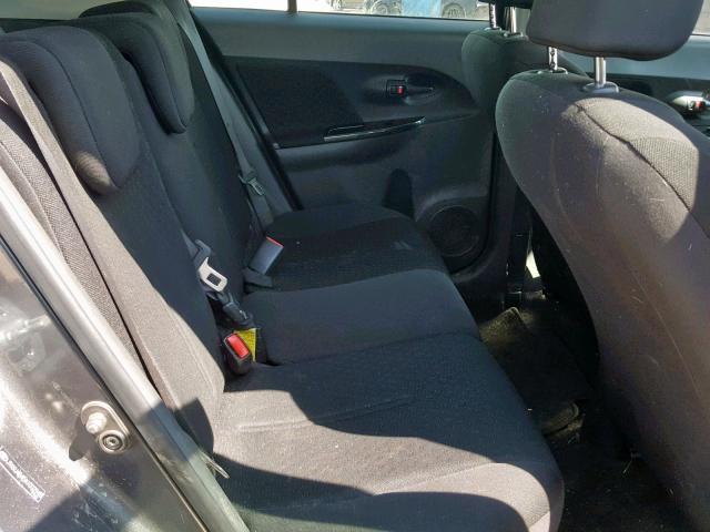 JTKKU4B45A1002948 - 2010 TOYOTA SCION XD GRAY photo 6