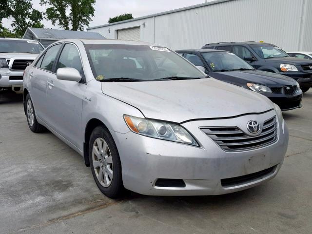 4T1BB46K48U037362 - 2008 TOYOTA CAMRY HYBR SILVER photo 1