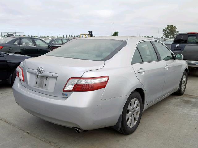 4T1BB46K48U037362 - 2008 TOYOTA CAMRY HYBR SILVER photo 4