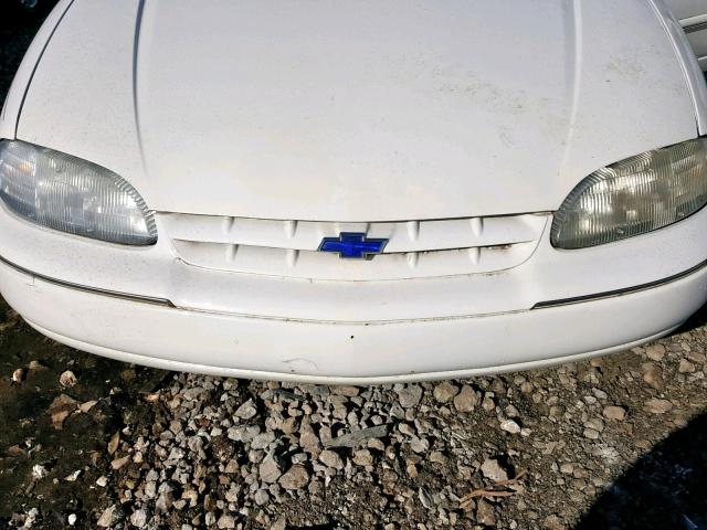 2G1WL52J711133101 - 2001 CHEVROLET LUMINA WHITE photo 9