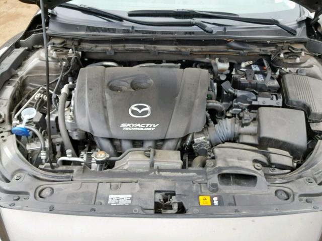 JM1GJ1U54G1414300 - 2016 MAZDA 6 SPORT BROWN photo 7