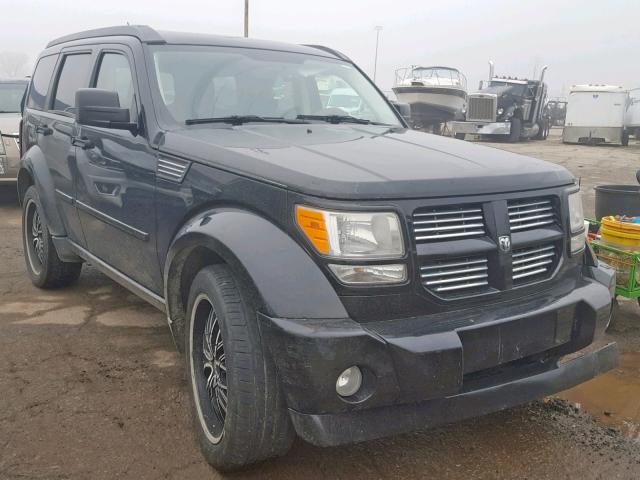 1D8GU58687W737254 - 2007 DODGE NITRO R/T BLACK photo 1