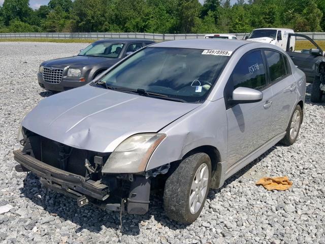 3N1AB6AP4AL640264 - 2010 NISSAN SENTRA 2.0 SILVER photo 2