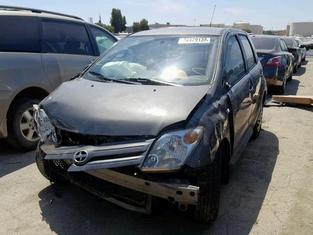 JTKKT624350128512 - 2005 TOYOTA SCION XA CHARCOAL photo 2