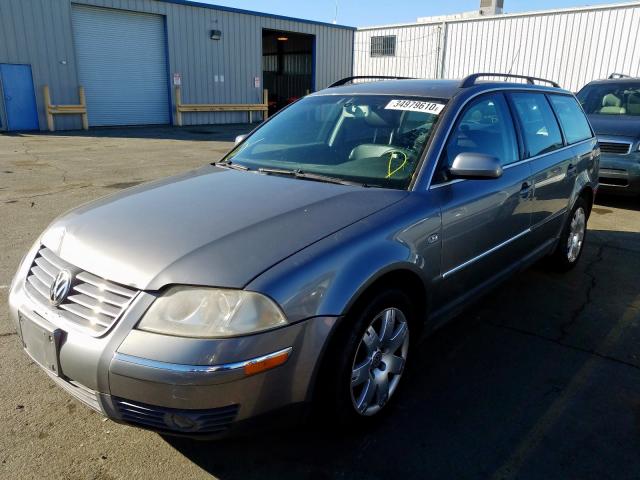 WVWWH63B82E336021 - 2002 VOLKSWAGEN PASSAT GLX  photo 2