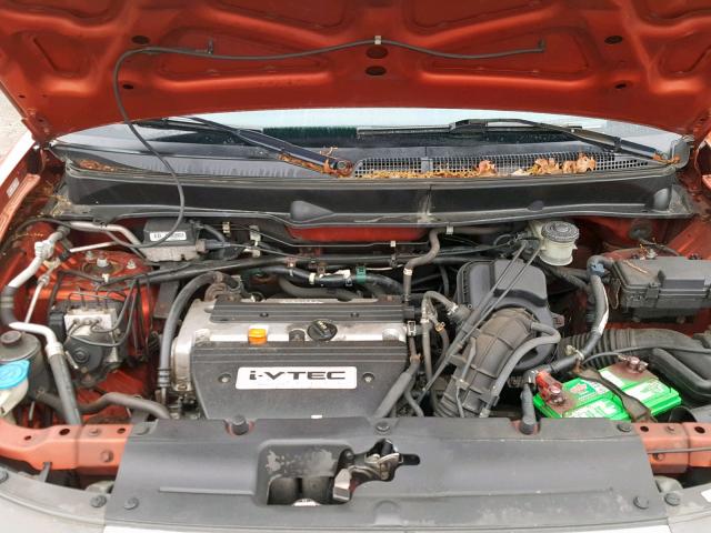 5J6YH28503L024187 - 2003 HONDA ELEMENT EX ORANGE photo 7