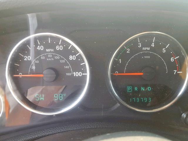 1J4GA5D15BL593605 - 2011 JEEP WRANGLER S ORANGE photo 8