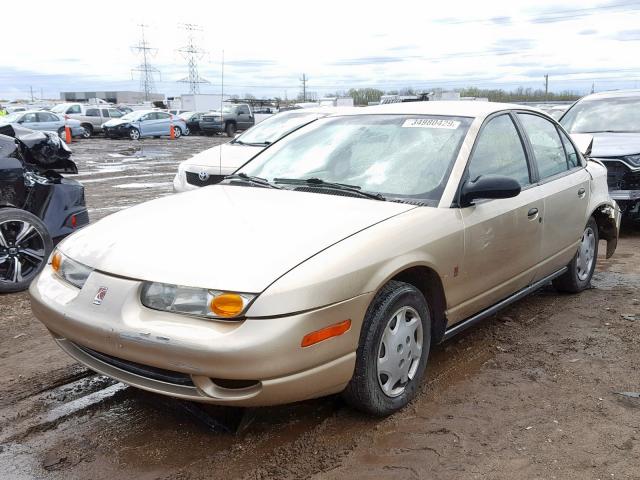 1G8ZH52861Z206611 - 2001 SATURN SL1 GOLD photo 2