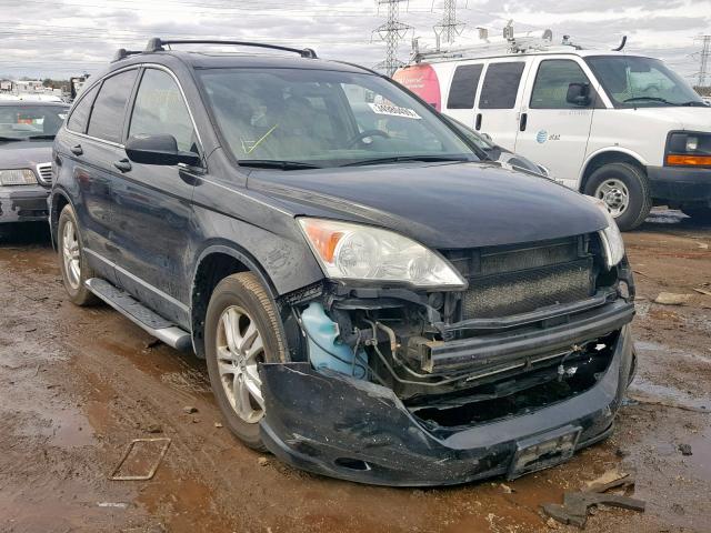 5J6RE4H75AL067673 - 2010 HONDA CR-V EXL BLACK photo 1