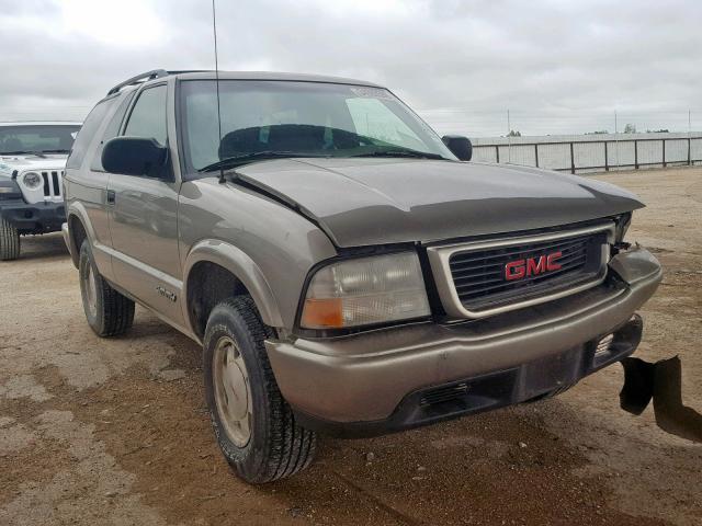 1GKCS18W31K118687 - 2001 GMC JIMMY GOLD photo 1