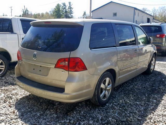 2V8HW34169R558898 - 2009 VOLKSWAGEN ROUTAN SE CREAM photo 4