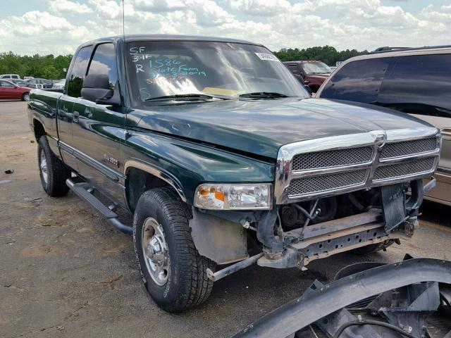 3B7KC2369YG159022 - 2000 DODGE RAM 2500 GREEN photo 1