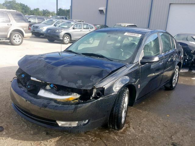 1G8AL52F34Z220027 - 2004 SATURN ION LEVEL BLACK photo 2