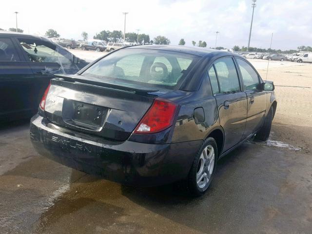 1G8AL52F34Z220027 - 2004 SATURN ION LEVEL BLACK photo 4