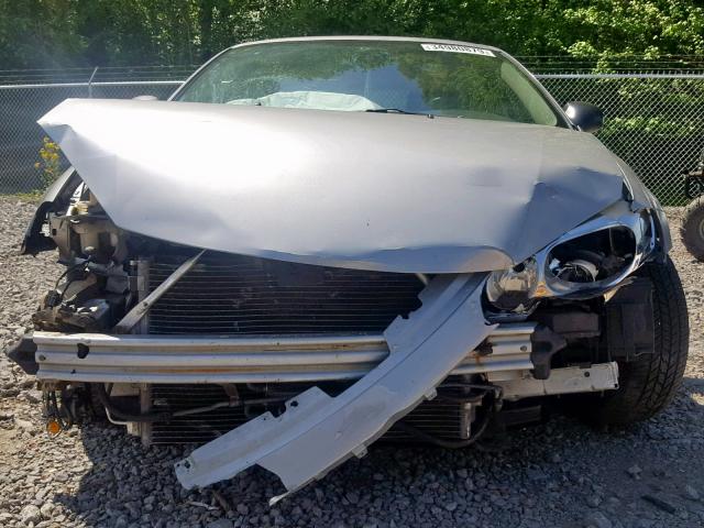 1C3EL56R16N183571 - 2006 CHRYSLER SEBRING TO SILVER photo 9