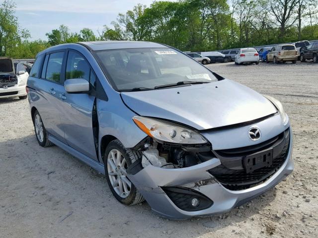 JM1CW2CL2C0105852 - 2012 MAZDA 5 BLUE photo 1