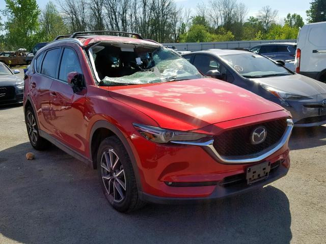 JM3KFBDM9J0344533 - 2018 MAZDA CX-5 GRAND RED photo 1