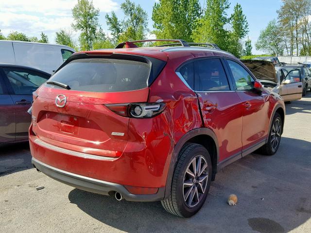 JM3KFBDM9J0344533 - 2018 MAZDA CX-5 GRAND RED photo 4