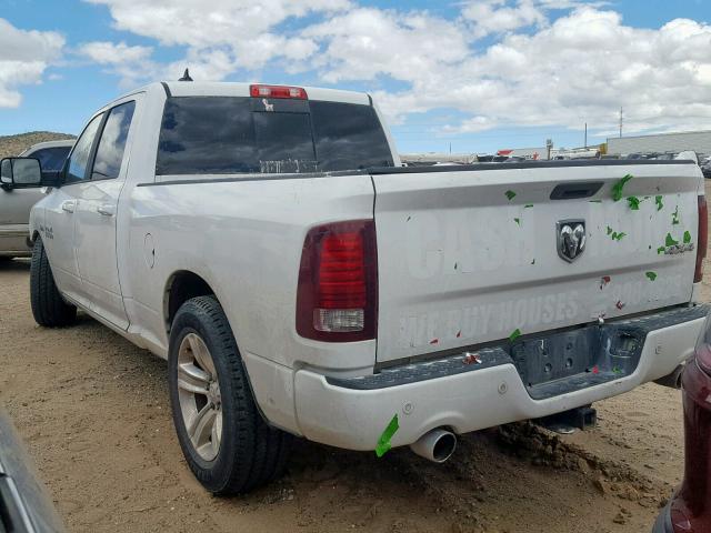 1C6RR7UT3FS513323 - 2015 RAM 1500 SPORT WHITE photo 3