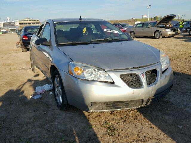 1G2ZH57N884111662 - 2008 PONTIAC G6 GT SILVER photo 1