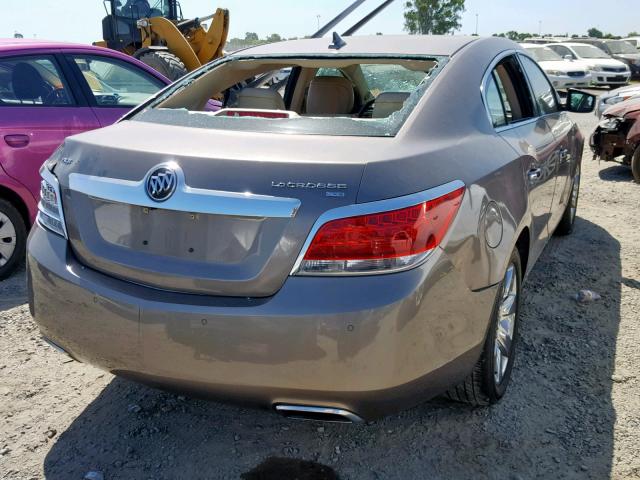 1G4GE5GD4BF306569 - 2011 BUICK LACROSSE C BROWN photo 4