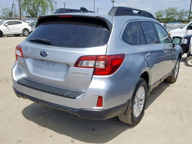 4S4BSACC5G3308378 - 2016 SUBARU OUTBACK 2. SILVER photo 4