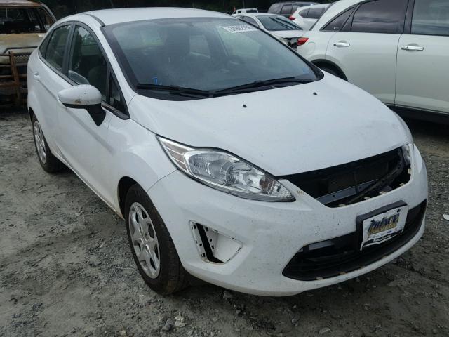 3FADP4AJXDM108873 - 2013 FORD FIESTA S WHITE photo 1