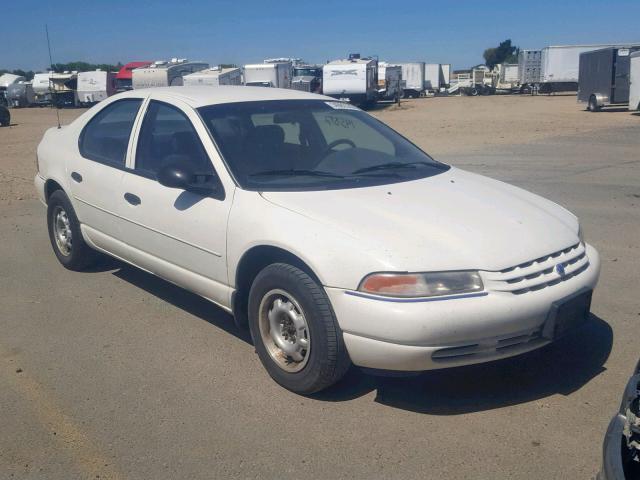 1P3EJ46X2XN538887 - 1999 PLYMOUTH BREEZE BAS WHITE photo 1