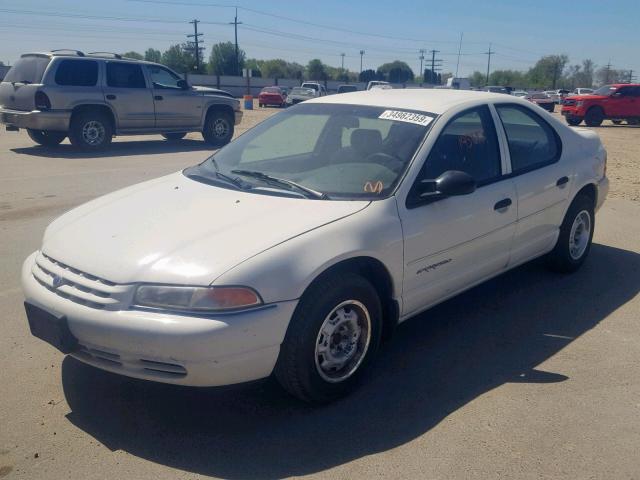 1P3EJ46X2XN538887 - 1999 PLYMOUTH BREEZE BAS WHITE photo 2