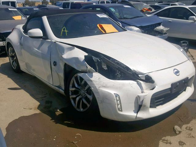 JN1AZ4FH3EM620603 - 2014 NISSAN 370Z BASE WHITE photo 1