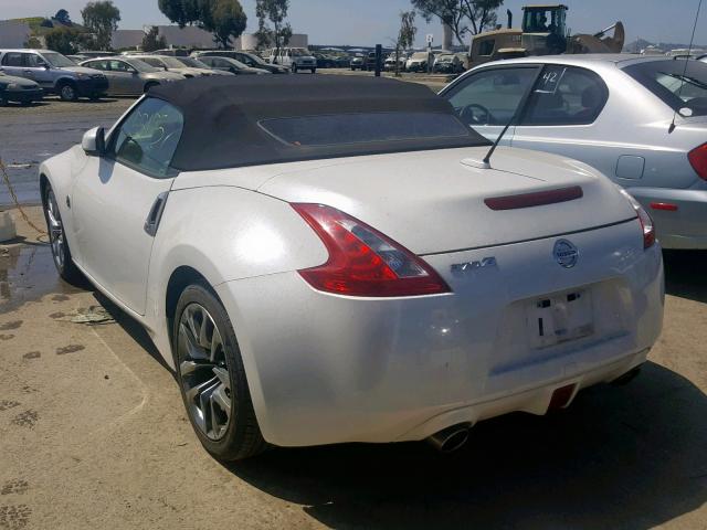 JN1AZ4FH3EM620603 - 2014 NISSAN 370Z BASE WHITE photo 3