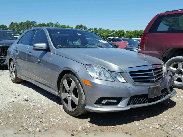 WDDHF5GB7AA021631 - 2010 MERCEDES-BENZ E 350 GRAY photo 1