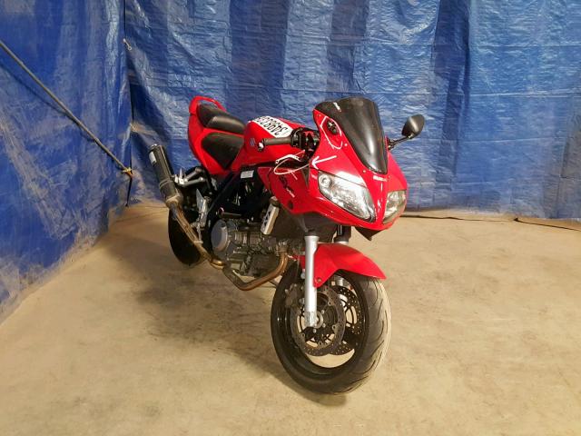 JS1VP53A962101015 - 2006 SUZUKI SV650 RED photo 1